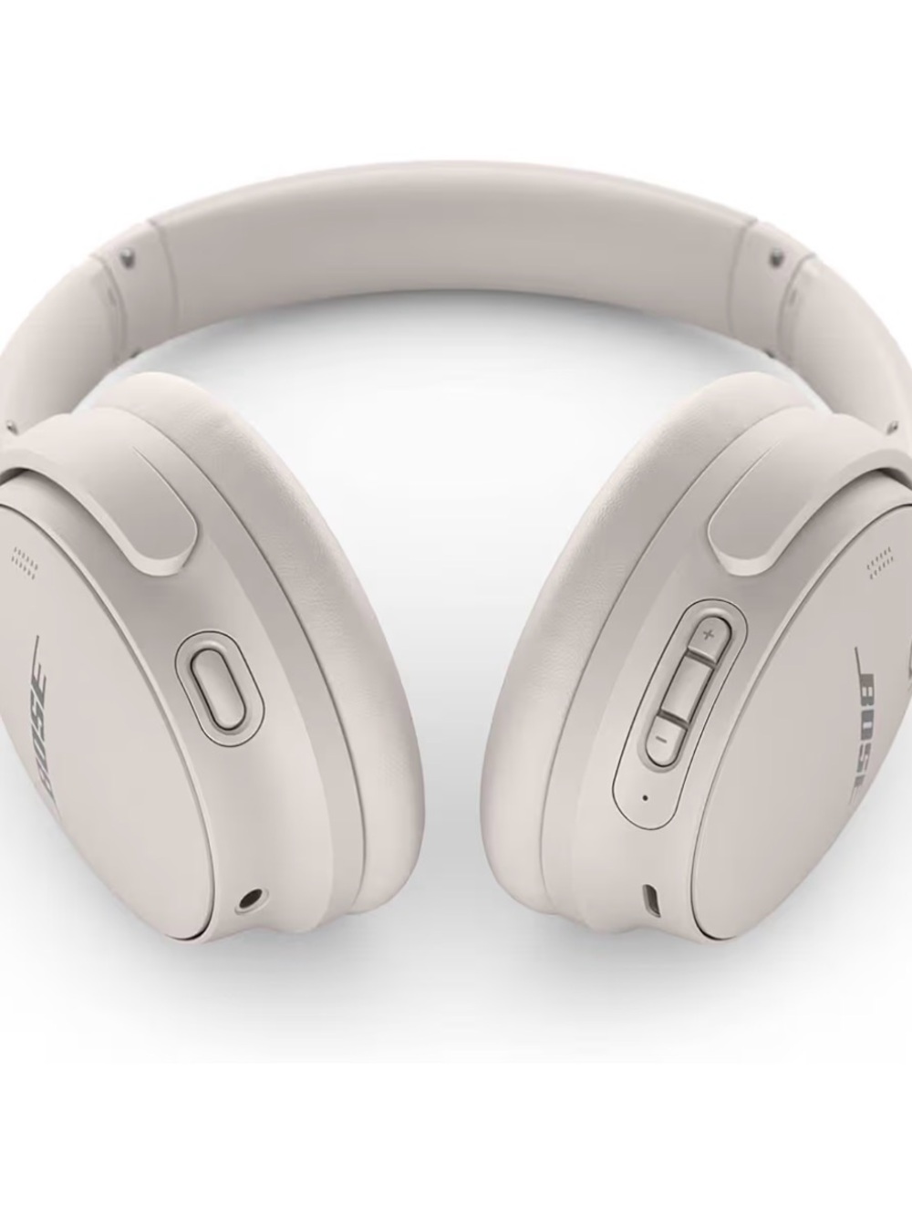 Bose QuietComfort 45 Noise Canceling Bluetooth Headphones in White Smoke. - Picture 2 of 13